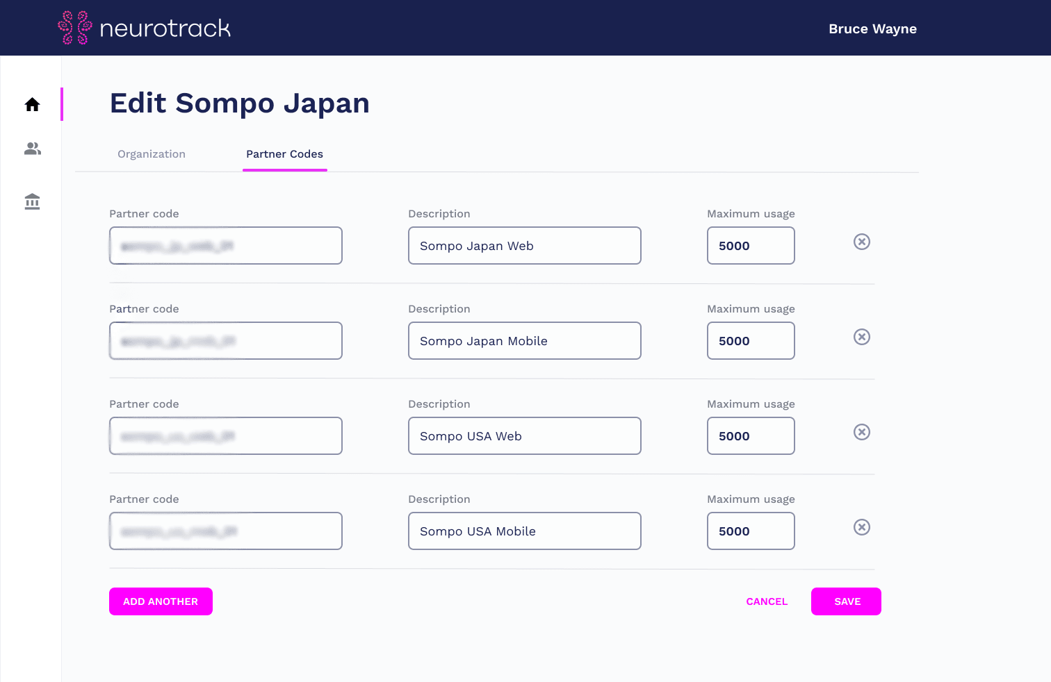 Neurotrack Care - Healthcare Provider Administrative Panel gallery image 4 - Web Application & Healthcare & Web Design project showcasing Vue.js and TypeScript development for Neurotrack