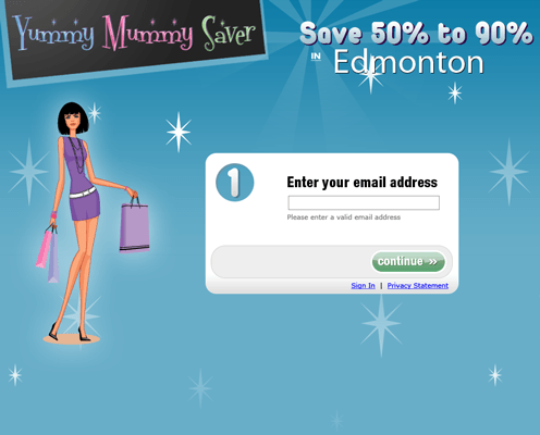 Yummy Mummy Saver - Group Buy Website gallery image 3 - Web Development & Web Application & Web Design & Content Management project showcasing HTML5 and CSS3 development for Yummy Mummy Saver