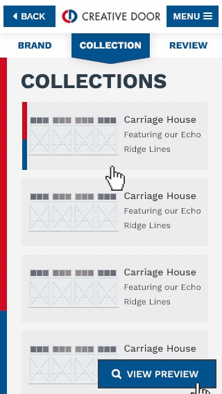Creative Door - Mobile-Responsive Interface Design gallery image 10 - Web Application & Web Design project showcasing Renoworks Visualizer Platform and JavaScript development for Creative Door