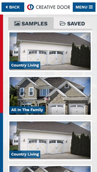 Creative Door - Mobile-Responsive Interface Design gallery image 8 - Web Application & Web Design project showcasing Renoworks Visualizer Platform and JavaScript development for Creative Door