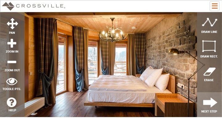 Crossville - First Mobile-Responsive Visualizer gallery image 2 - Web Application & Web Design project showcasing Renoworks Visualizer and JavaScript development for Crossville