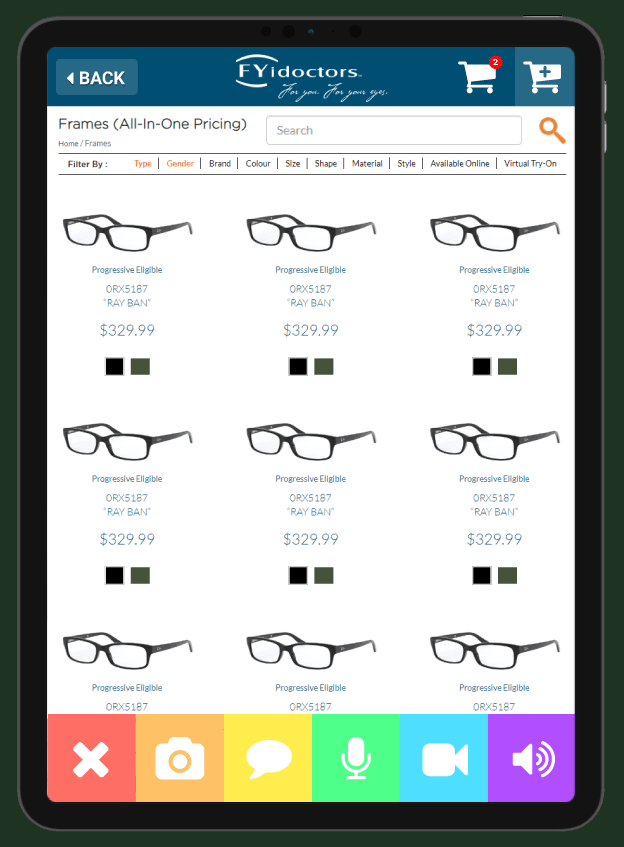 FYidoctors - Online Personal Shopper gallery image 1 - Web Application & Web Design & Healthcare project showcasing Vue.js and Vuex development for FYidoctors